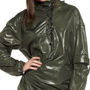 IVY PARK New Hi Shine Lace up Jacket